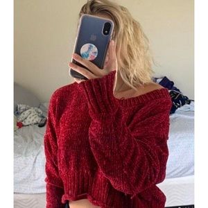 Cropped sweater